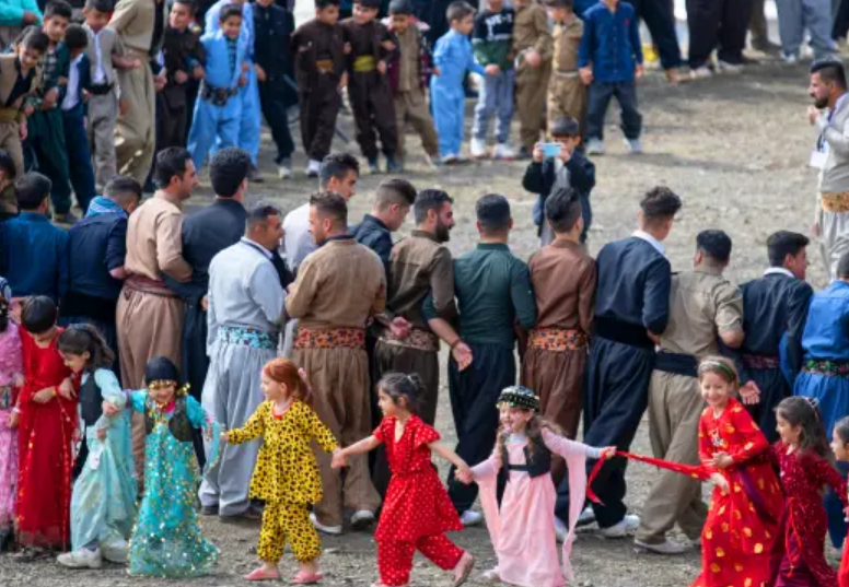 Traditional Kurdish dance